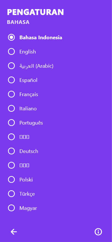 Pilihan Bahasa